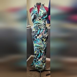 Abstract design dress